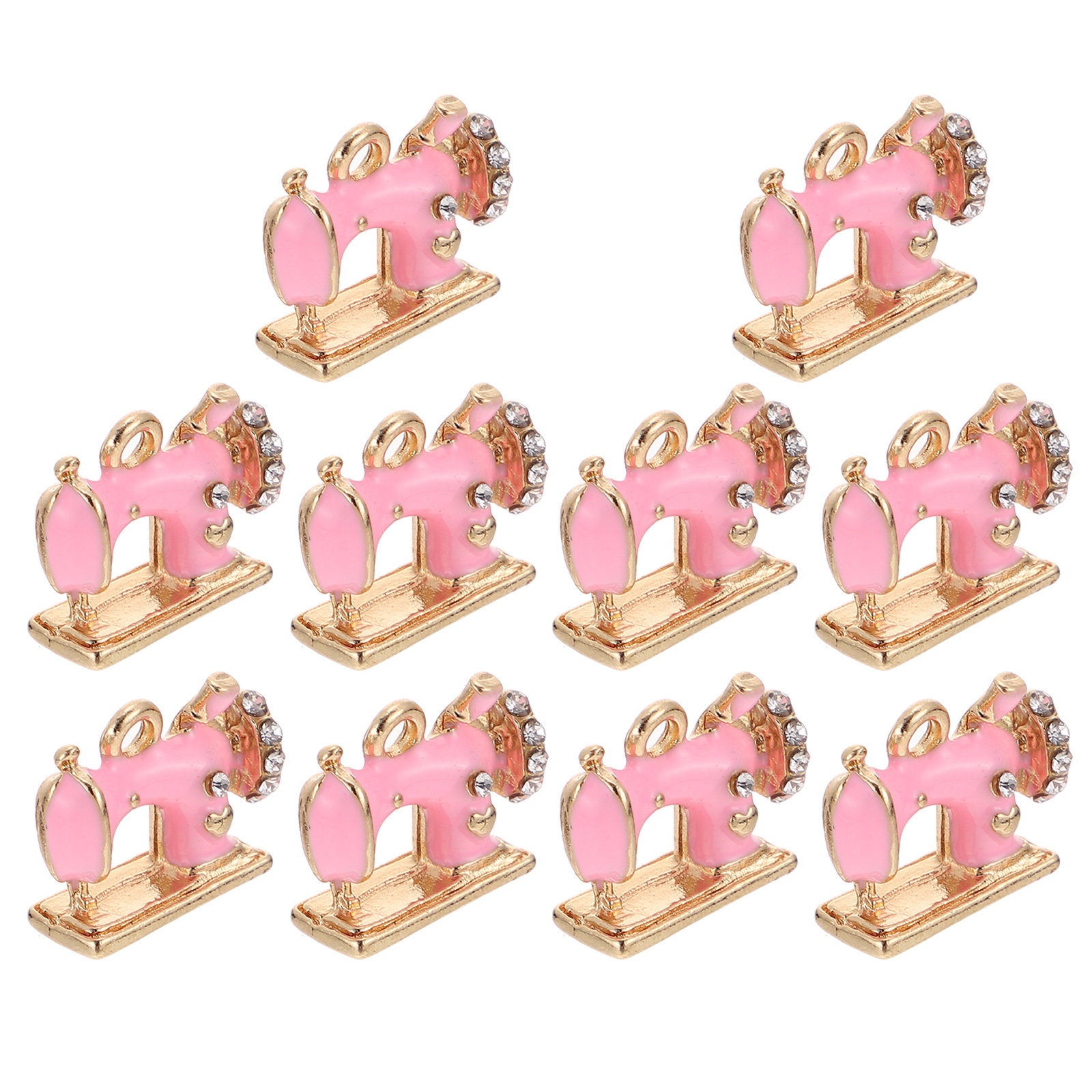 Jewelry Making Machines - 10 pièces de breloques vintage, pendentifs
