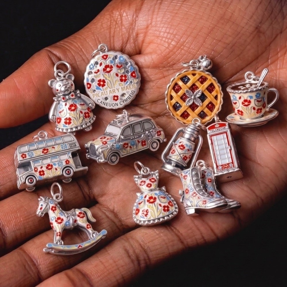 Jewelry Making London - Pendentifs de dessin animé en acier