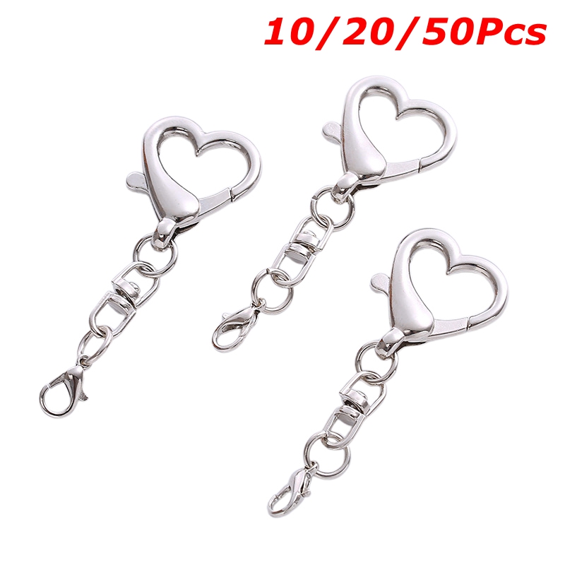 Lobster Clasp Silver - Porte-clés à fermoir en forme de