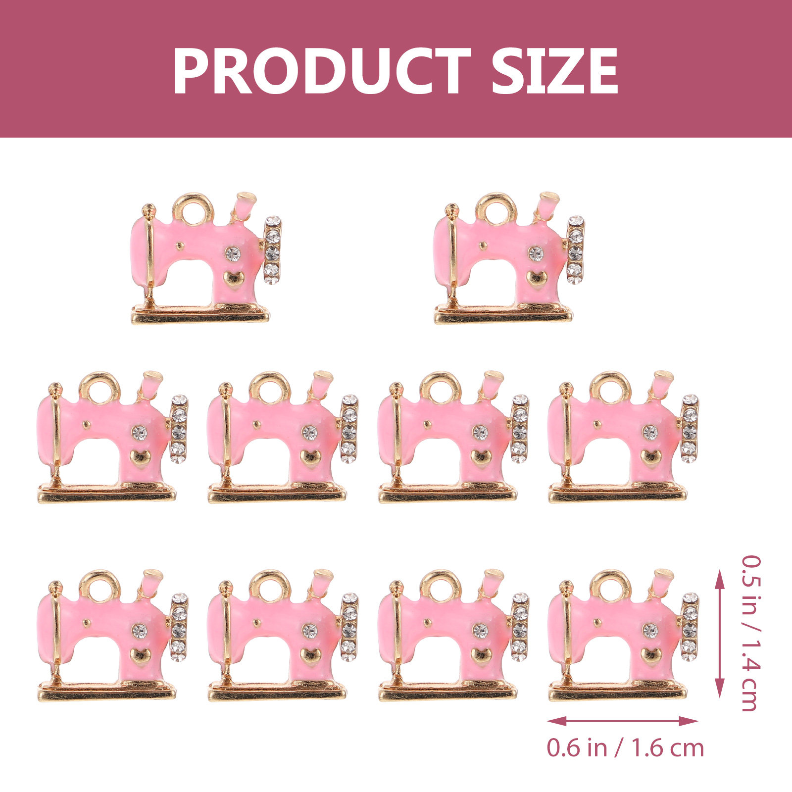10 pièces de breloques vintage - Jewelry Making Machines avis et prix