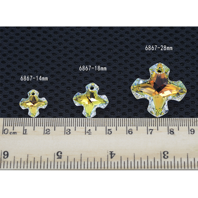 Pendentif croix en cristal d'A - Jewelry Making At Home avis et prix