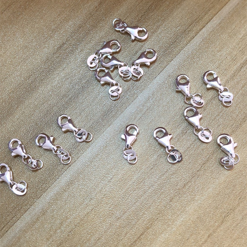 Maillons de bracelet en acier/ - Lobster Clasp Silver avis et prix