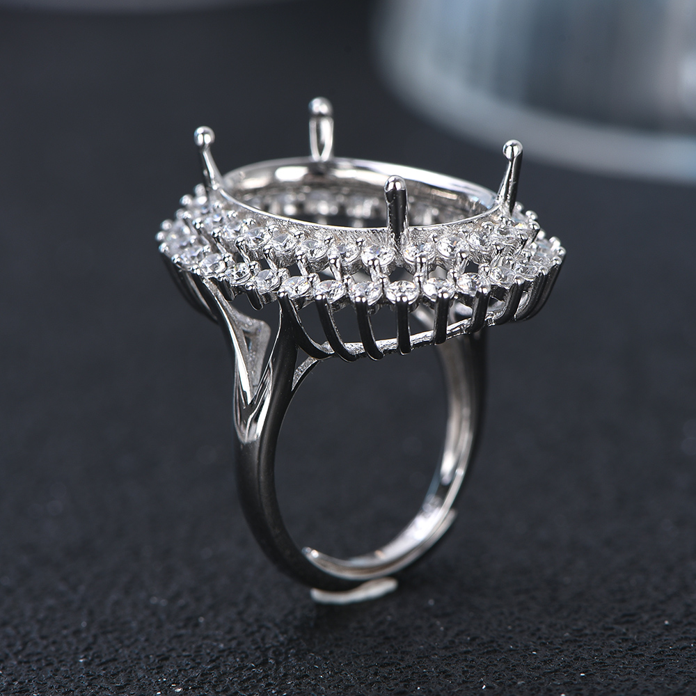 Pendentif de bague en argent S - Jewelry Making Gemstones avis et prix