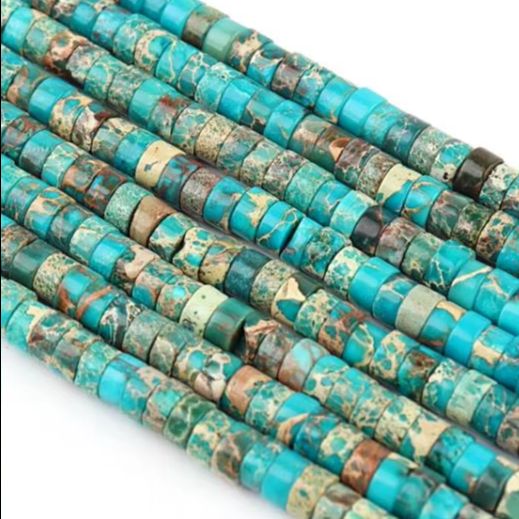 Perles de Turquoise Naturelle  - Jewelry Making Gemstones avis et prix