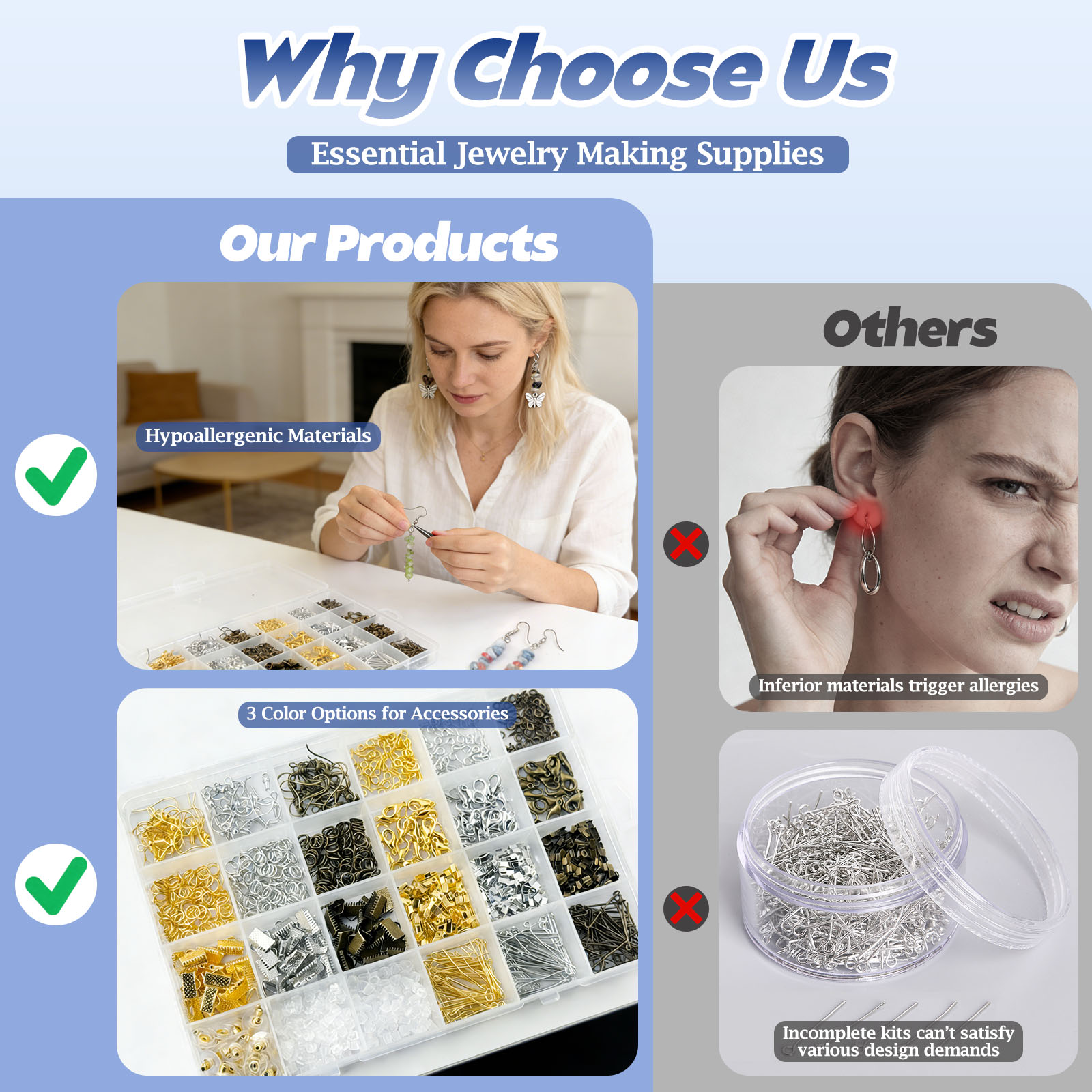 Kit de fabrication d'oreillett - Jewelry Making At Home avis et prix
