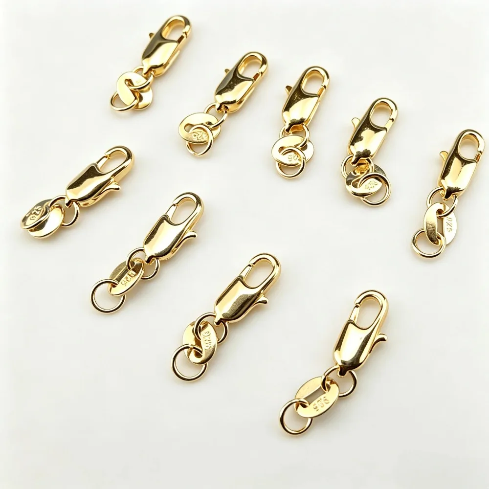 20PCS Fermoirs mousquetons uni - Lobster Clasp Silver avis et prix
