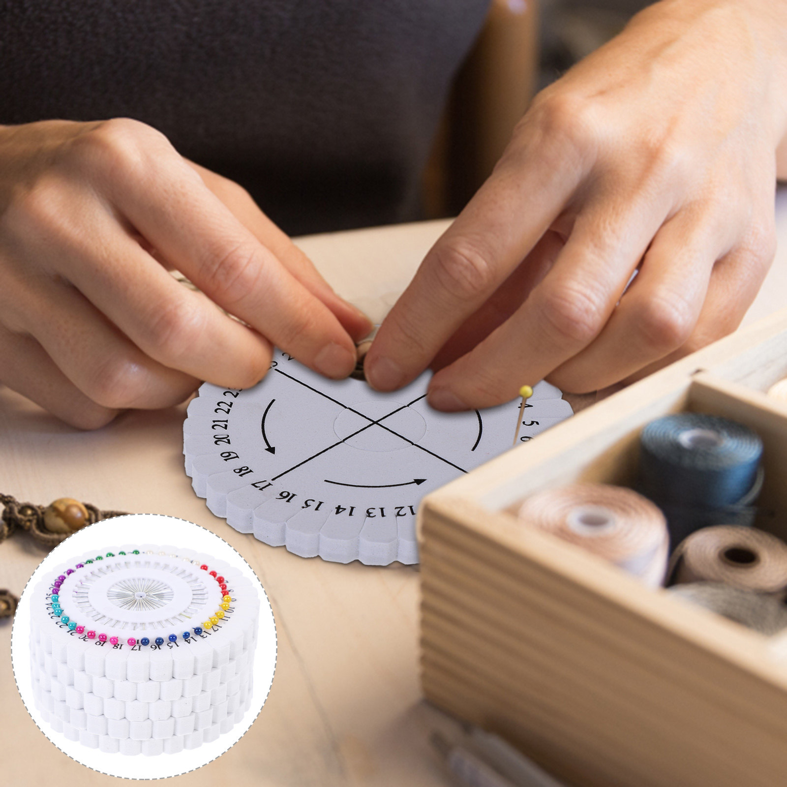 1 jeu de disques à tricoter Ku - Jewelry Making Board avis et prix